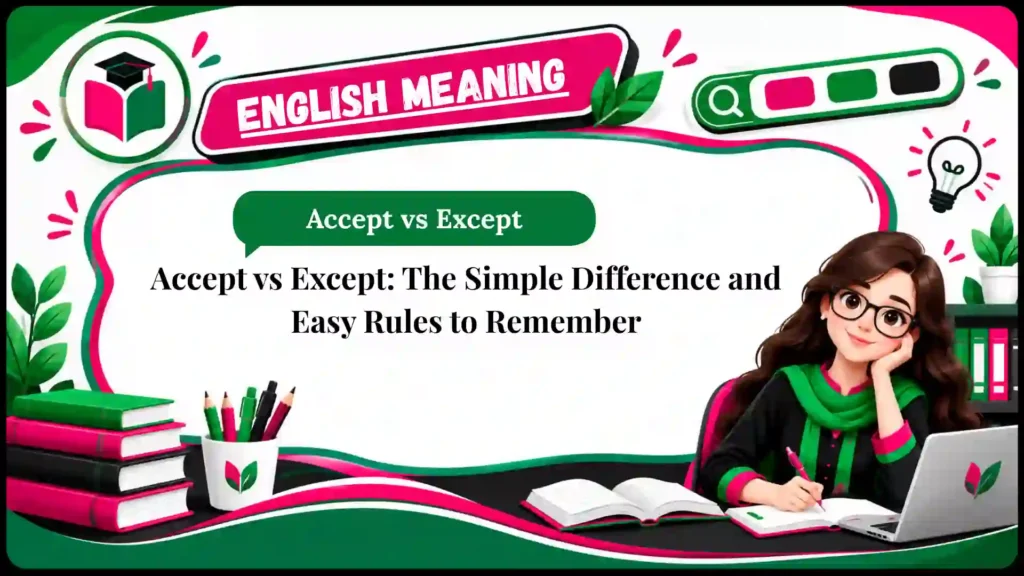 Accept vs Except_ The Simple Difference and Easy Rules to Remember