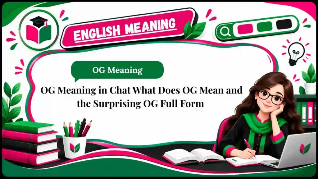 OG Meaning in Chat What Does OG Mean and the Surprising OG Full Form