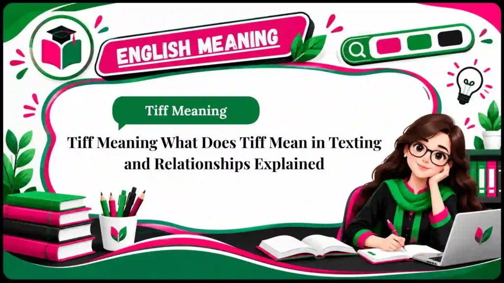 Tiff Meaning What Does Tiff Mean in Texting and Relationships Explained