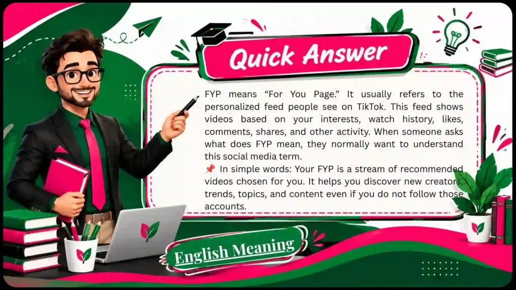 What Does FYP Mean