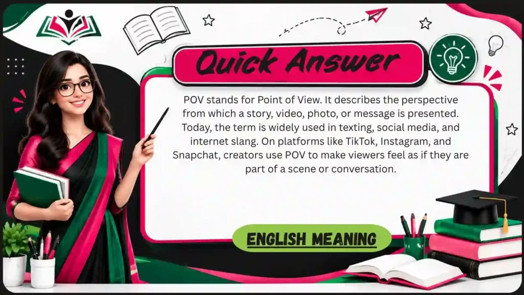 What Does POV Mean