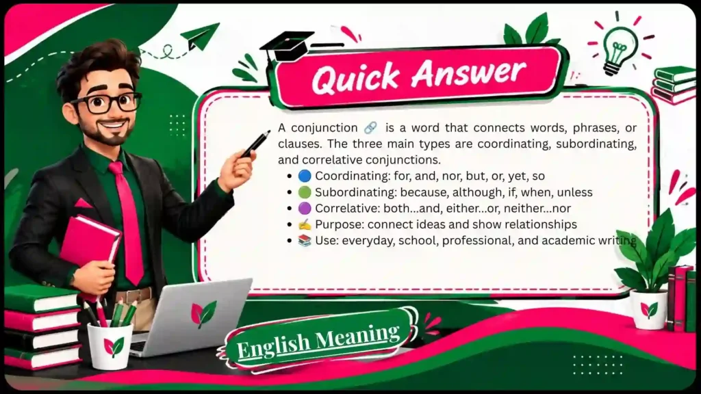 What Is a Conjunction