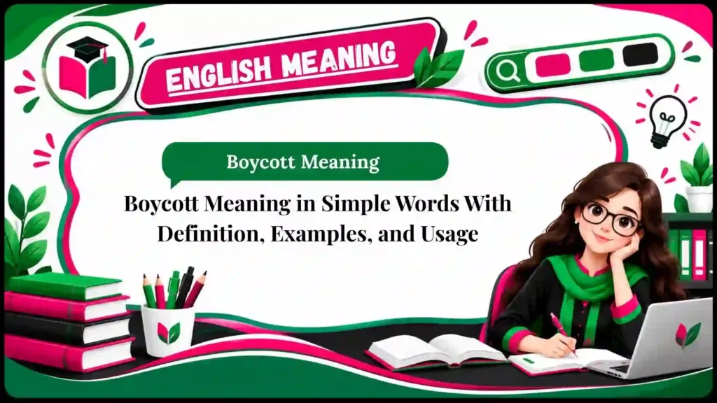 Boycott Meaning in Simple Words With Definition, Examples, and Usage