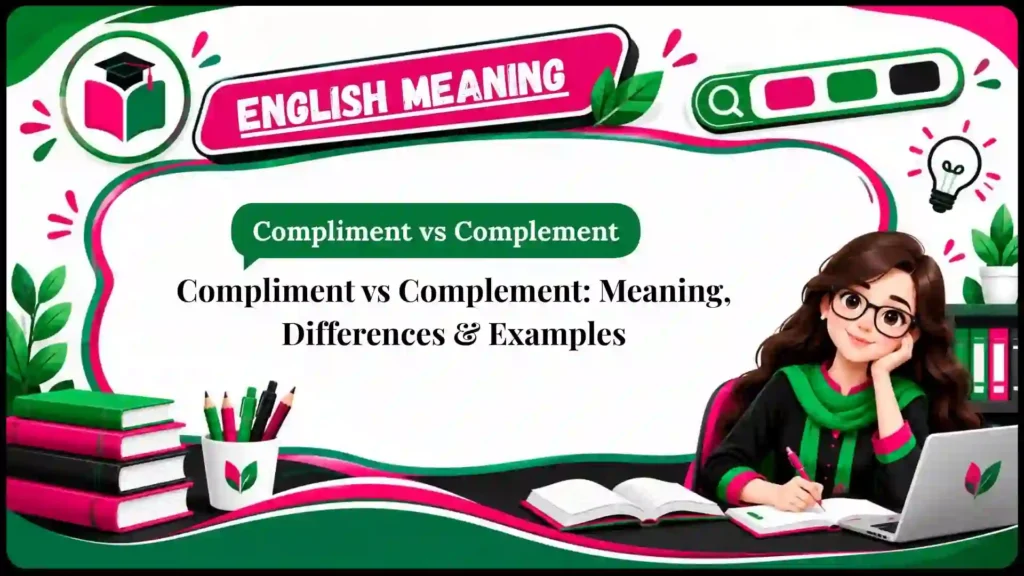Compliment vs Complement_ Meaning, Differences & Examples