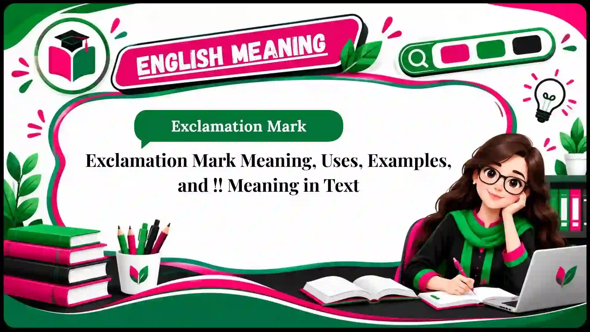 Exclamation Mark Meaning, Uses, Examples, and !! Meaning in Text