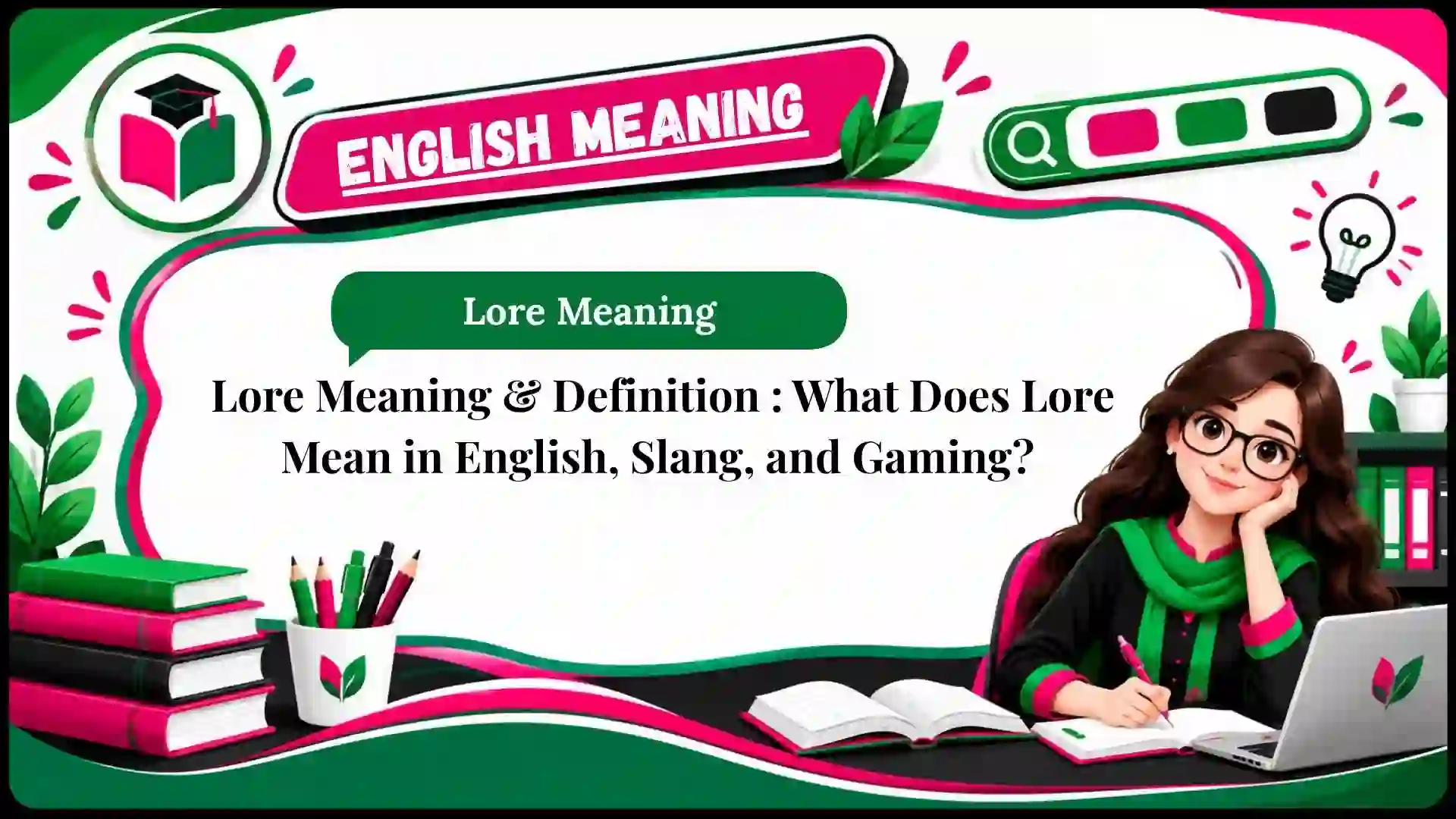 Lore Meaning & Definition _ What Does Lore Mean in English, Slang, and Gaming