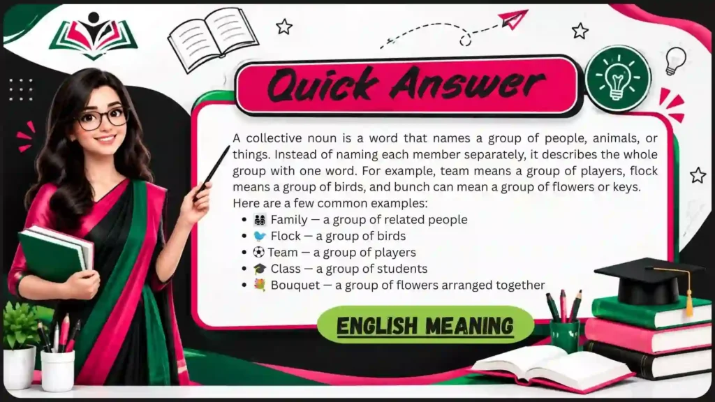 What Does “Collective Nouns” Mean